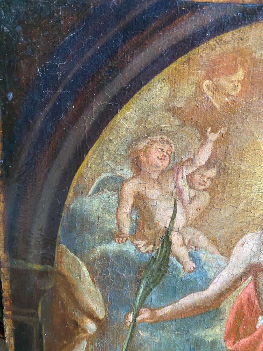 16th/17th century oil painting on canvas The Resurrection of Christ Flemish School 