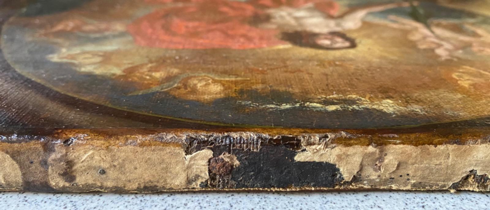 16th/17th century oil painting on canvas The Resurrection of Christ Flemish School 