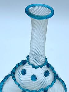 XVIII Venetian antique Murano glass bottle 