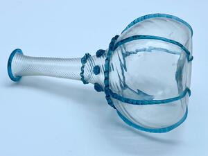 XVIII Venetian antique Murano glass bottle 