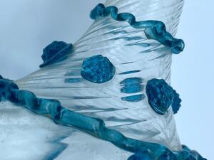 XVIII Venetian antique Murano glass bottle 