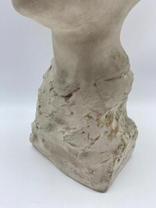 Rare antique plaster Art Deco bust by Léon Gobert 