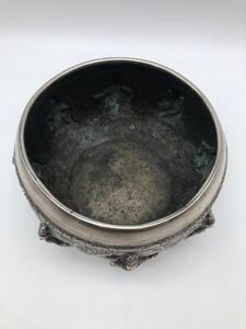 Burmese antique silver bowl 