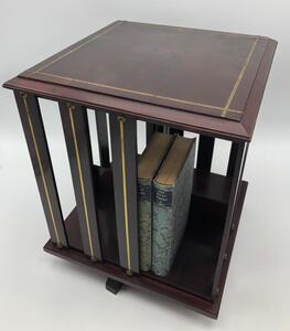Small revolving table bookcase 