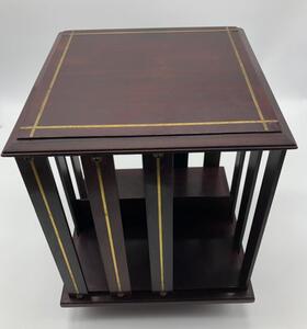 Small revolving table bookcase 
