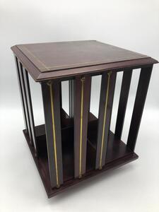 Small revolving table bookcase 