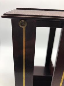 Small revolving table bookcase 