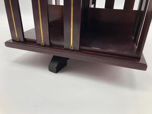Small revolving table bookcase 