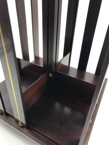 Small revolving table bookcase 