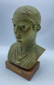 Highly decorative bust of Heniokhos Antiquity 