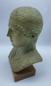 Highly decorative bust of Heniokhos Antiquity 