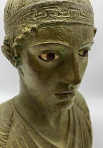 Highly decorative bust of Heniokhos Antiquity 