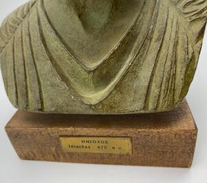 Highly decorative bust of Heniokhos Antiquity 