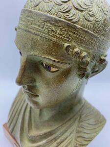 Highly decorative bust of Heniokhos Antiquity 