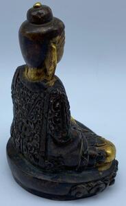 Antique Nepalese gilt bronze Buddha Amitabha 