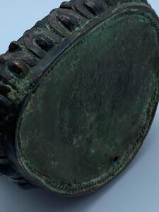 Antique Nepalese gilt bronze Buddha Amitabha 