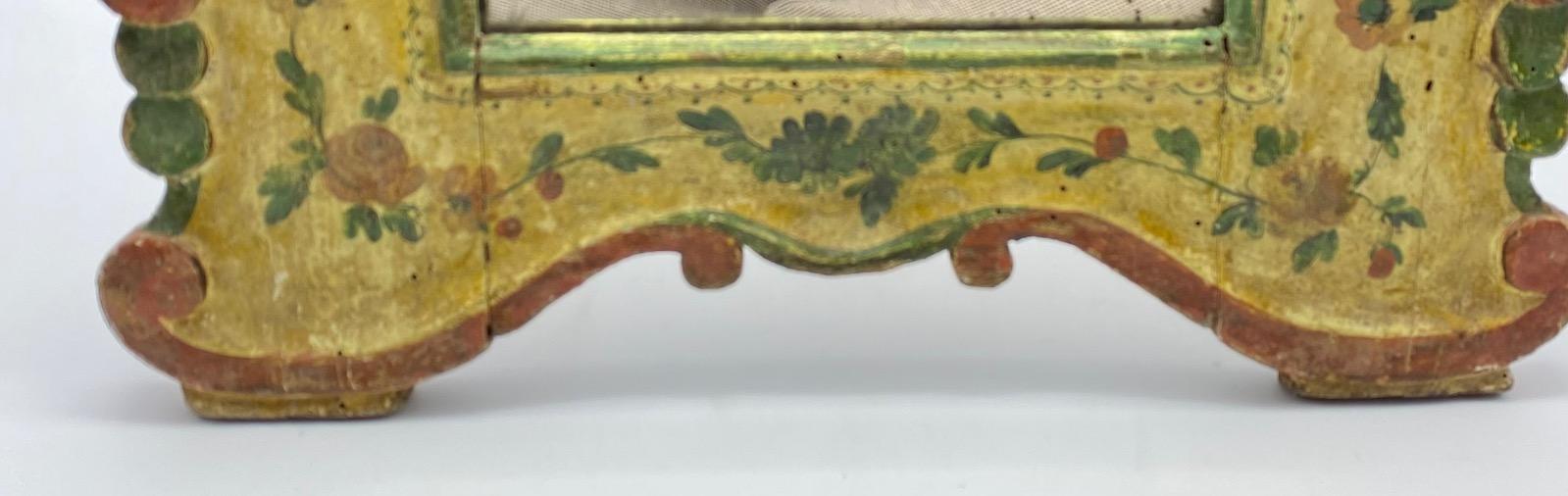 Antique 18th/19th century Rococo Italian Venetian dressing table mirror 