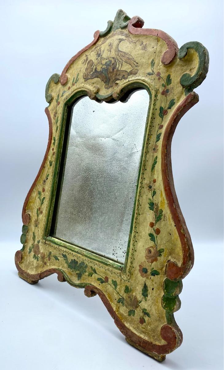 Antique 18th/19th century Rococo Italian Venetian dressing table mirror 