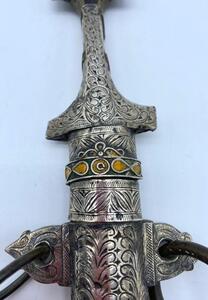 Antique Berber silver koummya 