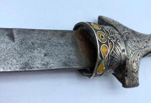 Antique Berber silver koummya 