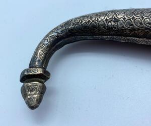 Antique Berber silver koummya 