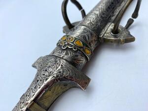 Antique Berber silver koummya 
