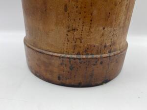 Antique English leather fire bucket 