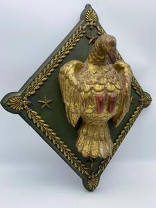 Antique carved giltwood dove The Holy Spirit 