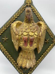 Antique carved giltwood dove The Holy Spirit 