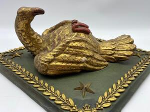 Antique carved giltwood dove The Holy Spirit 