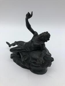 XIX Grand Tour patinated bronze of the drunken Satyr or Faun 