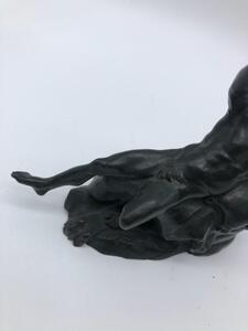 XIX Grand Tour patinated bronze of the drunken Satyr or Faun 