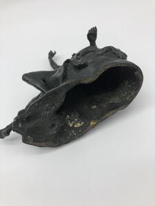 XIX Grand Tour patinated bronze of the drunken Satyr or Faun 