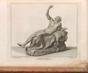 XIX Grand Tour patinated bronze of the drunken Satyr or Faun 