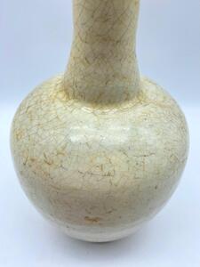 Joseon dynasty Korean white glazed vase 