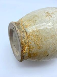 Joseon dynasty Korean white glazed vase 