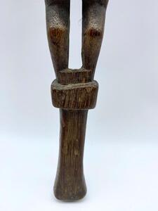 Rare antique Nigerian wooden spoon from the Izzi people