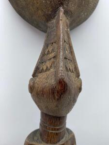 Rare antique Nigerian wooden spoon from the Izzi people