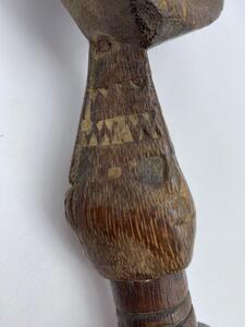 Rare antique Nigerian wooden spoon from the Izzi people