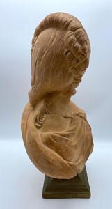 Antique terracotta bust of Madame du Barry 