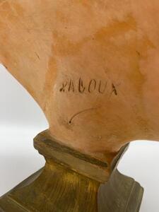 Antique terracotta bust of Madame du Barry 