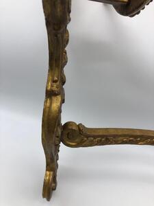 Rare pair of French wood gilded porte-manteaux 