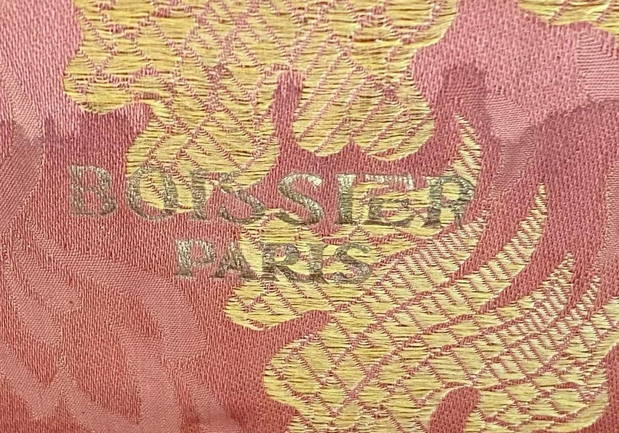 Boissier Paris leather gilded Napoleon III confectionery stationary box briefcase 
