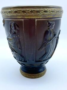 Daum Frères pate de verres G.de Feure Art Deco vase