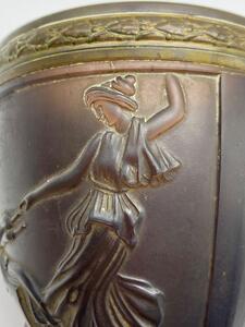 Daum Frères pate de verres G.de Feure Art Deco vase