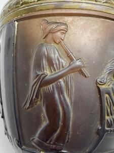 Daum Frères pate de verres G.de Feure Art Deco vase
