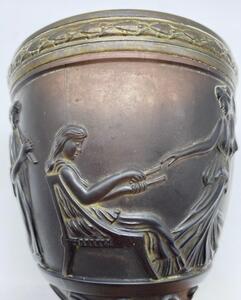 Daum Frères pate de verres G.de Feure Art Deco vase