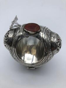 Silver ethnic jewelry bracelets and intaglio ring 