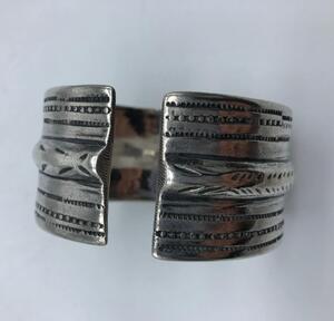 Silver ethnic jewelry bracelets and intaglio ring 