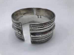 Silver ethnic jewelry bracelets and intaglio ring 
